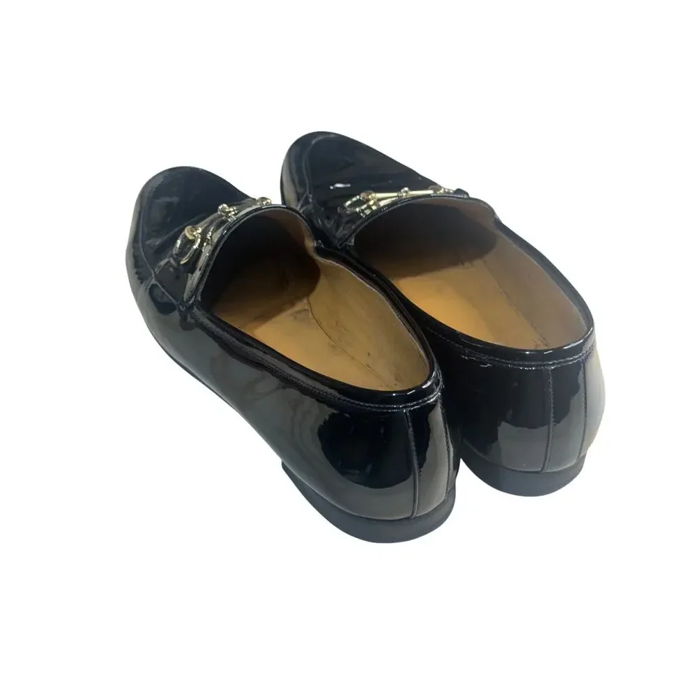 Vintage Gucci patent leather horsebit loafer size 39.5 euro - Picture 3 of 8